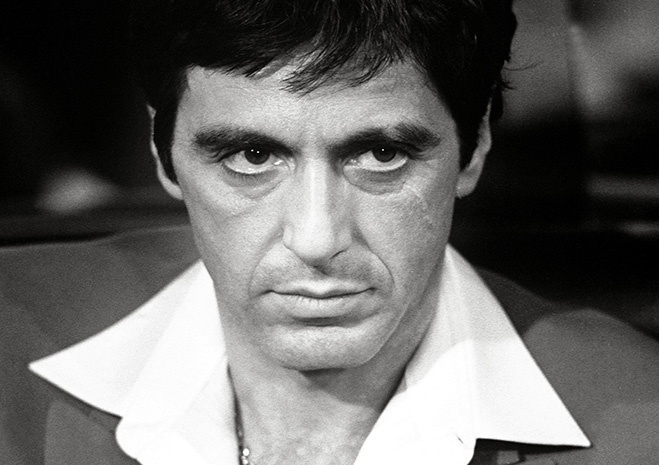 Аль Пачино в фильме Scarface Аль Пачино в фильме Scarface