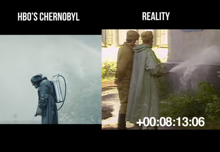Что показали в сериале «Чернобыль» и как это было на самом деле (сравнительное видео)