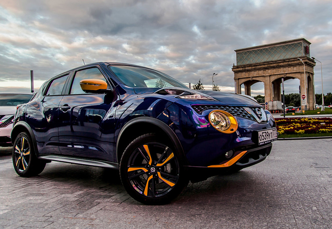 Nissan Juke: цвет правит Nissan Juke: цвет правит