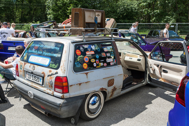 Самые безумные машины фестиваля GTI Treffen Самые безумные машины фестиваля GTI Treffen