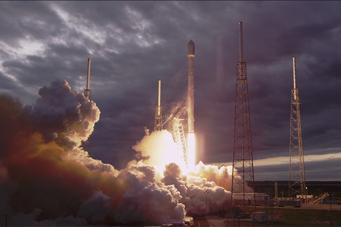 Запуски ракет Falcon 9 для тех, кто не боится разрешения Ultra HD 4K