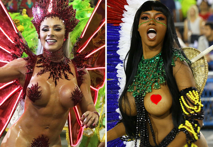 Самые горячие участницы Бразильского карнавала — 2019!