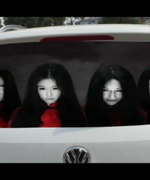 11 хоррор-наклеек для автомобиля