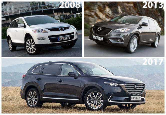 Mazda CX-9 и полные легкие легкости Mazda CX-9 и полные легкие легкости