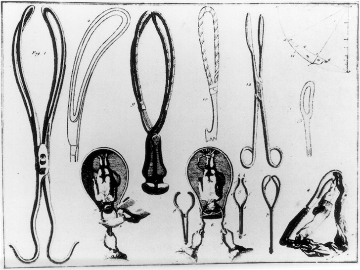 Анатомические куклы XVIII века, с помощью которых учились принимать роды