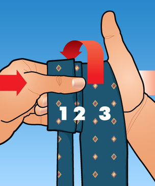 Как завязать галстук за три секунды
