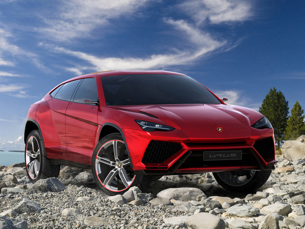 Фото №1 - Смотри, как будущий внедорожный Lamborghini мчит по снегу (ВИДЕО!)