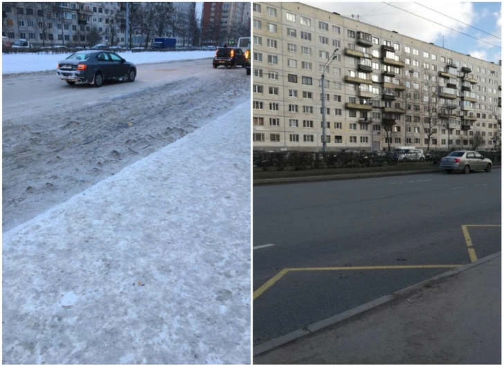 Женщина пожаловалась на лед на остановке в январе.  В апреле ей ответили, что проблема решена