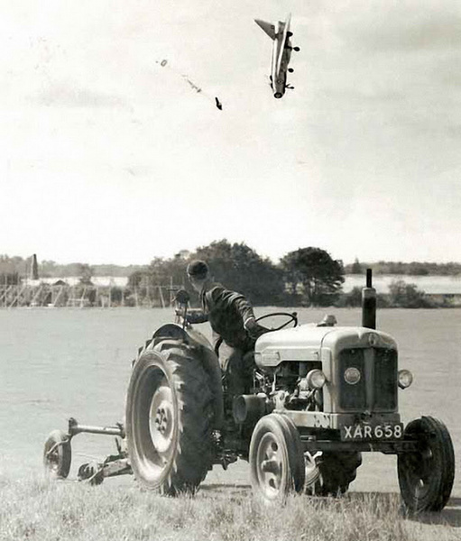 История одной фотографии: катапультирование пилота истребителя, сентябрь 1962 года