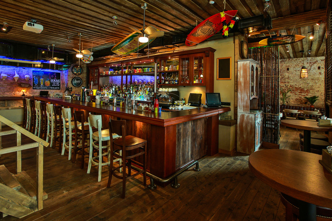 Карибский тики-бар Black Hat bar Карибский тики-бар Black Hat bar