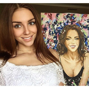 Спасибо @bueno_arte за милый портрет, который я повешу в своей комнате Спасибо @bueno_arte за милый портрет, который я повешу в своей комнате