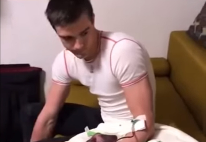 Австрийского лыжника поймали с поличным за кровяным допингом (видео) Австрийского лыжника поймали с поличным за кровяным допингом (видео)