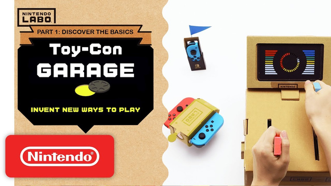 Как выглядит Nintendo Labo: картонный конструктор примочек для Switch (ВИДЕО) Как выглядит Nintendo Labo: картонный конструктор примочек для Switch (ВИДЕО)