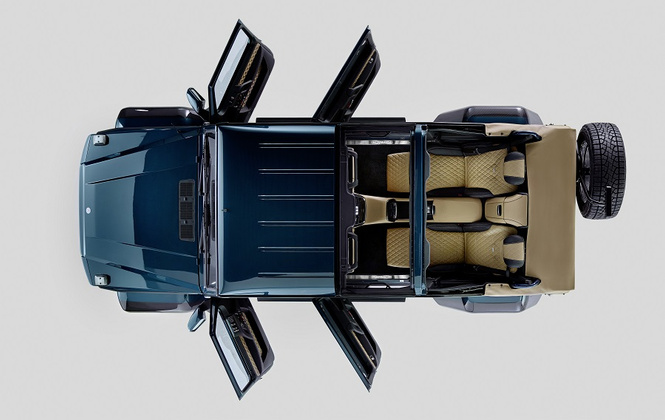 Особо лимитированный: роскошный вседорожник Maybach с открытым верхом Особо лимитированный: роскошный вседорожник Maybach с открытым верхом