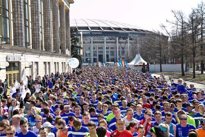 Состоялся Первый забег Московского Марафона 2015! Состоялся Первый забег Московского Марафона 2015!