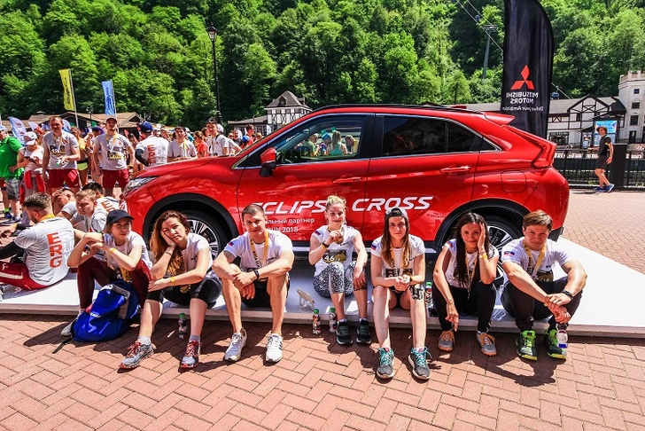 Mitsubishi снова поддержит праздник бега ROSA RUN