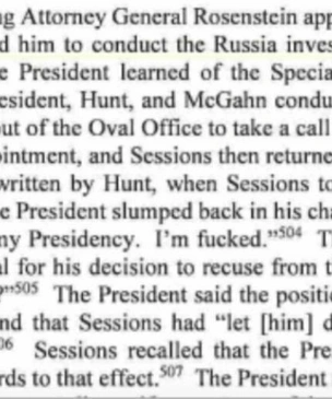 Трамп: «Мне конец!» — избранная цитата из доклада спецпрокурора о связях американского президента с Россией