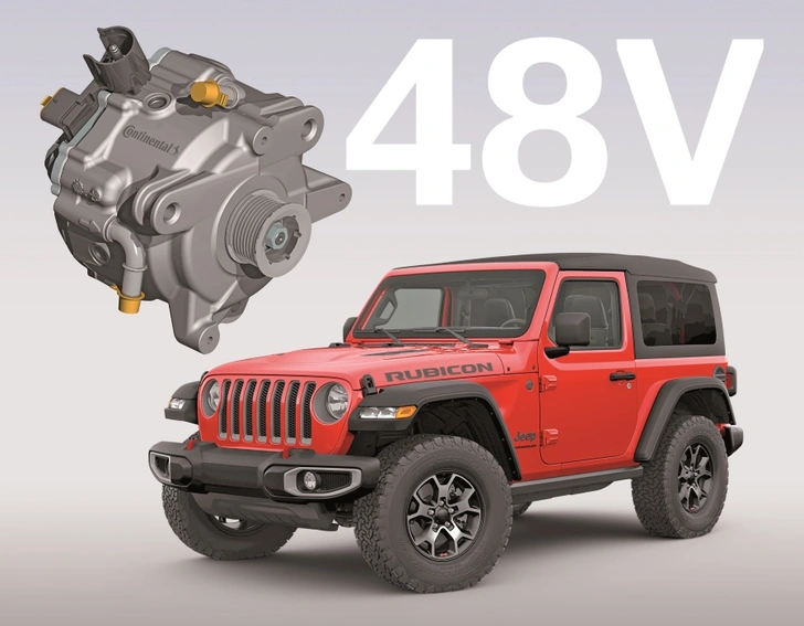 Лучшие технологии Continental в автомобиле Jeep Wrangler