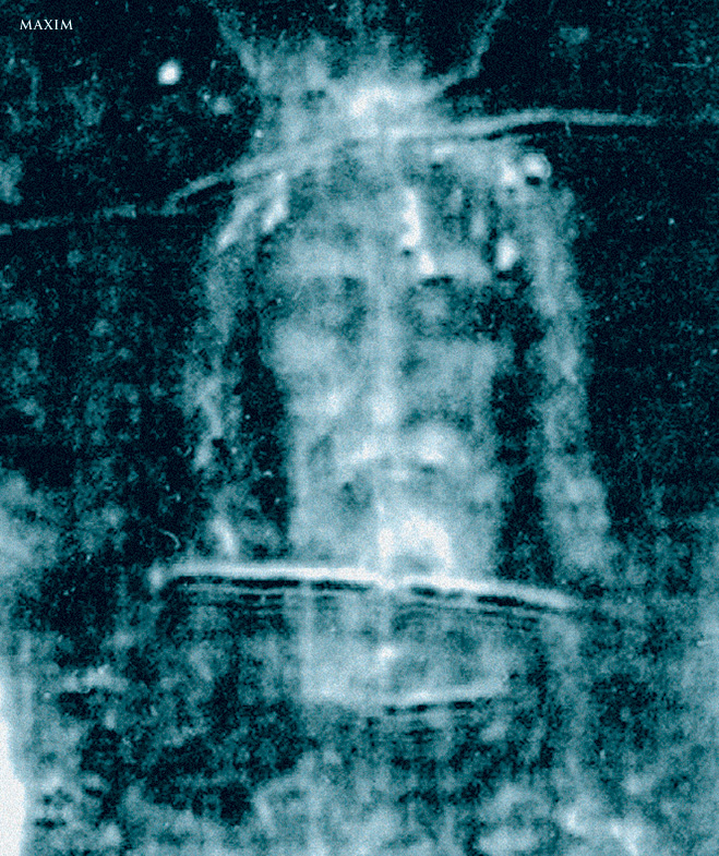 Рентгеновский снимок Плащаница Иисуса