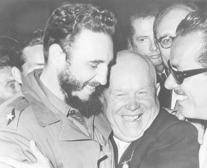 Кастро и Хрущев