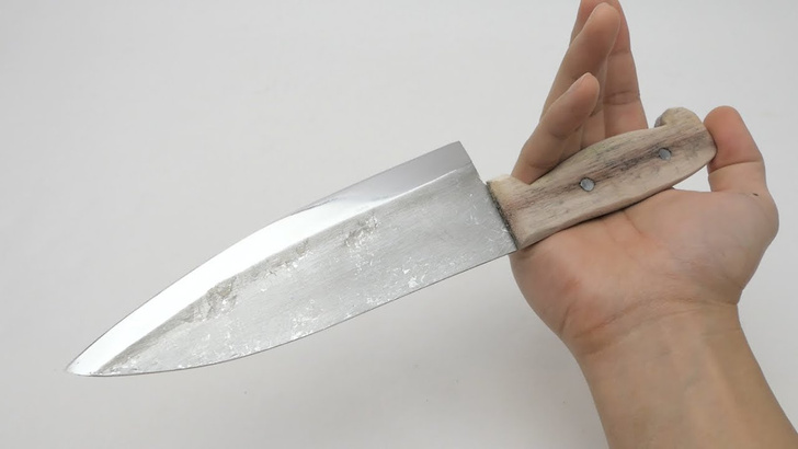 Как сделать нож из фольги (видео)