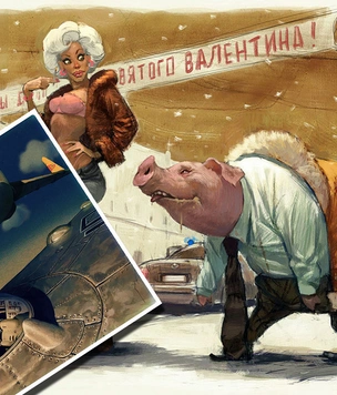 Художник недели: фантастика, фэнтези и девушки в картинах Вальдемара фон Козака