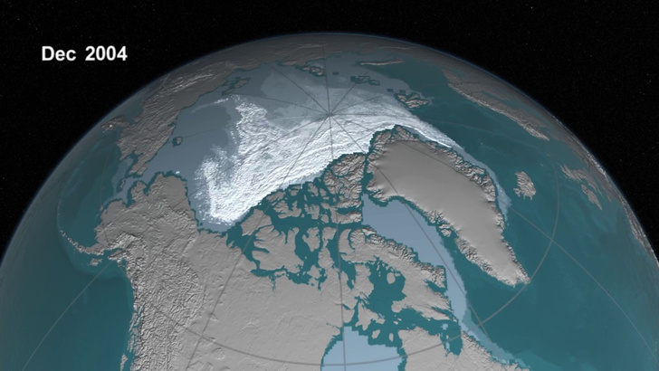 NASA опубликовало ВИДЕО, как тает лед (нет, не под песню)
