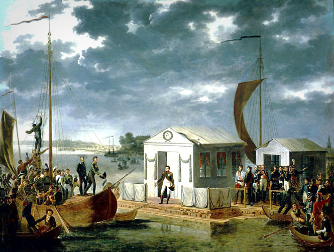 Встреча императоров на Немане 25 июня 1807 года Встреча императоров на Немане 25 июня 1807 года
