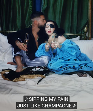 Шальная императрица Мадонна выпустила первый за четыре года клип (видео)