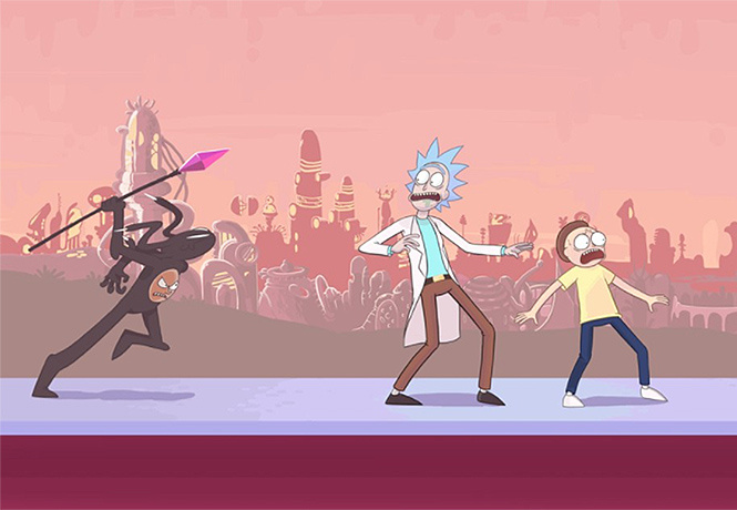 Рик и Морти меняют профессию! Рик и Морти меняют профессию!
