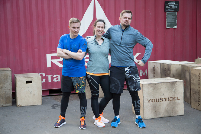 Состоялась первая тренировка «Reebok. Стань человеком». Команда MAXIM тоже участвовала! Состоялась первая тренировка «Reebok. Стань человеком». Команда MAXIM тоже участвовала!