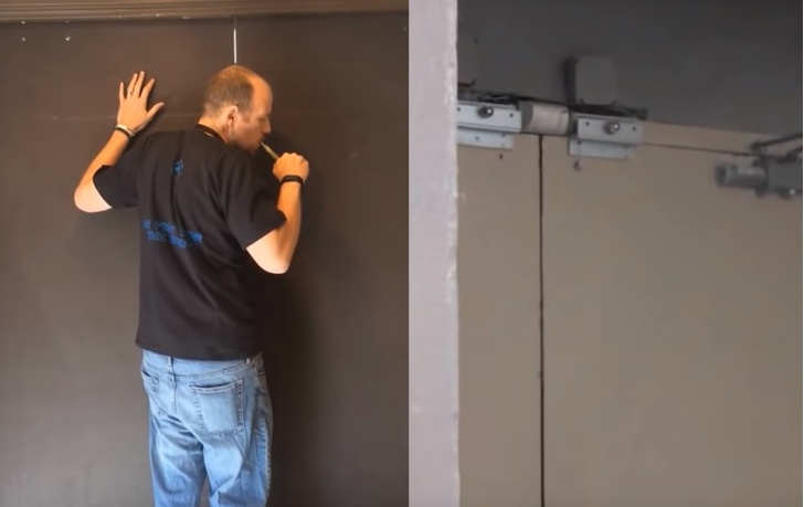 Как с помощью дыма от вейпа открыть сенсорную дверь (видео)