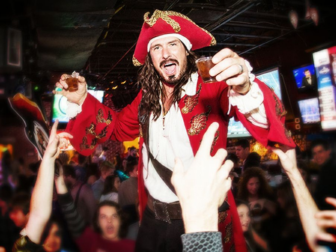 Captain Morgan причалит к FACES&LACES Captain Morgan причалит к FACES&LACES