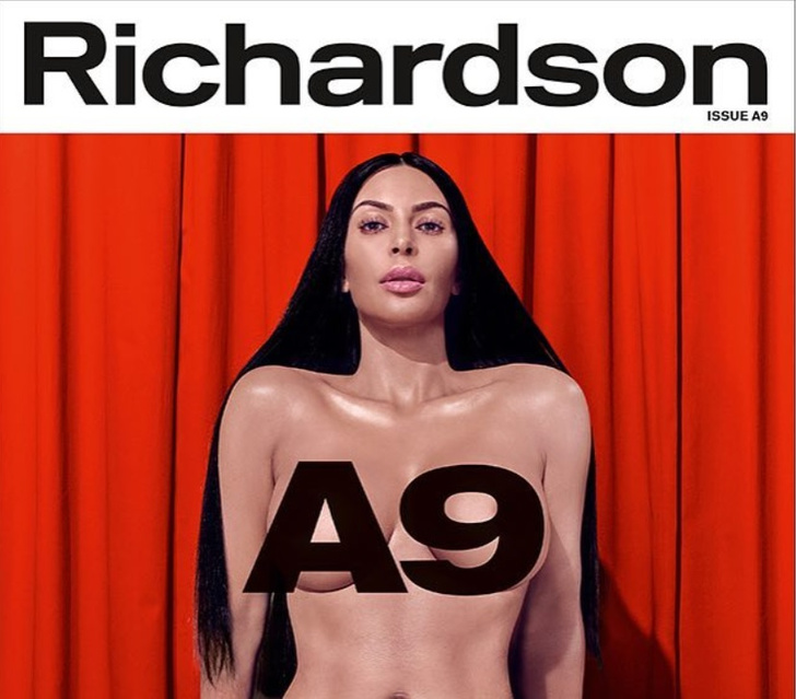 Фото №1 - Ким Кардашян снялась обнаженной для обложки эротического журнала