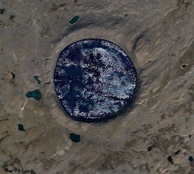 20 необычных мест, найденных на Google Earth