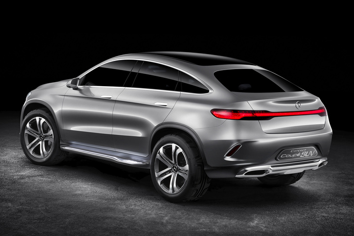 Mercedes Concept Coupe SUV — автомобиль с нескромными габаритами