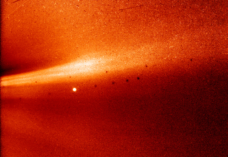 Фото №1 - История одной фотографи: Снимок, сделанный зондом, подлетевшим ближе всего к Солнцу за всю историю человечества