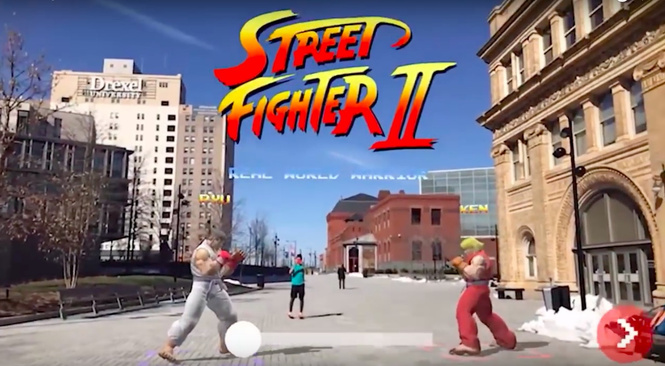 Безопасные драки на улице: Street Fighter 2 выпустили в дополненной реальности (ВИДЕО) Безопасные драки на улице: Street Fighter 2 выпустили в дополненной реальности (ВИДЕО)