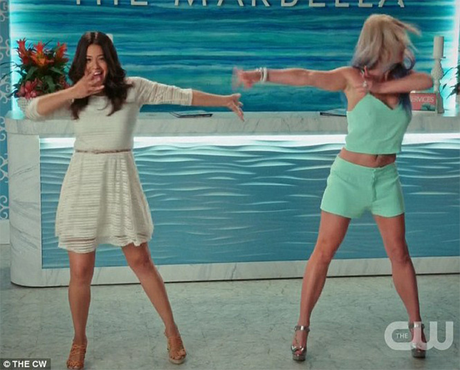 Бритни Спирс на шоу Jane the Virgin Бритни Спирс на шоу Jane the Virgin
