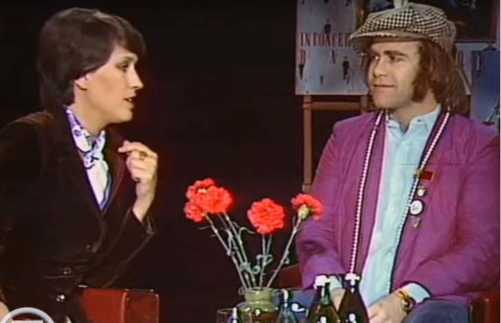 Интервью с Элтоном Джоном на советском телевидении в 1979 году