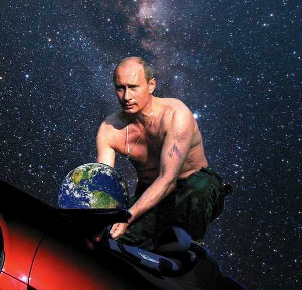 Мемы и шутки о невероятном запуске в космос личного авто Илона Маска. 