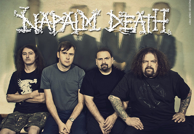5 причин заглянуть на огонёк группы Napalm Death 5 причин заглянуть на огонёк группы Napalm Death