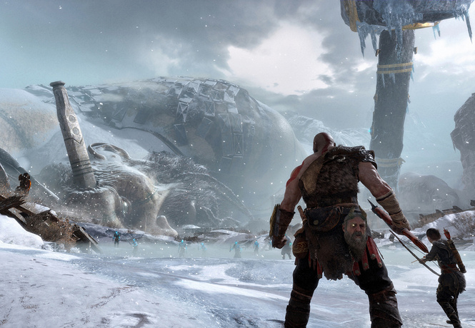 Татуировка, борода и топор: почему все говорят о новой God of War Татуировка, борода и топор: почему все говорят о новой God of War
