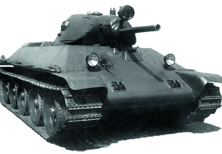 Принят на вооружение самый массовый советский танк — Т-34. 1942