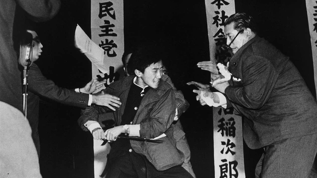 История одной фотографии: покушение на японского политика в октябре 1960 года