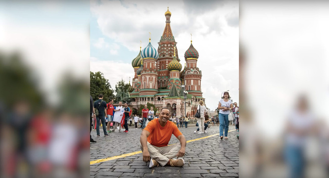 Уилл Смит опубликовал видео о своем путешествии в Россию на ЧМ-2018 Уилл Смит опубликовал видео о своем путешествии в Россию на ЧМ-2018