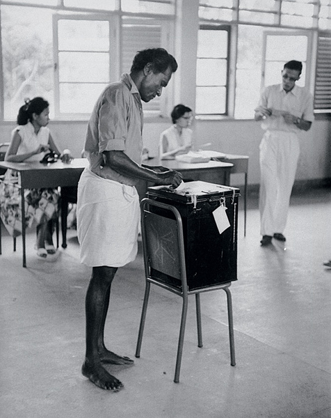 Выборы в Сингапуре. 1959 год