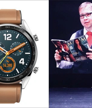 Конкурс! Пришли фото с журналом MAXIM в не­обычной ситуации и выиграй смарт-часы Huawei Watch GT