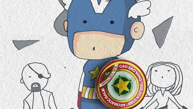 Художник создает смешные и наивные плакаты с супергероями Marvel из подручных средств