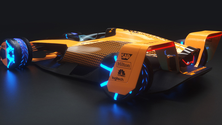 Как будет выглядеть «Формула-1» в 2050 году по версии команды McLaren